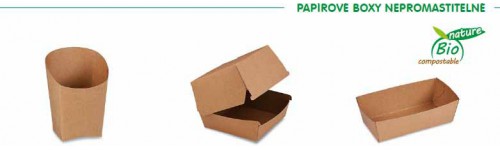 Papírové boxy a krabice