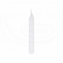 Svíčka rovná bílá, 170 mm [20 ks]