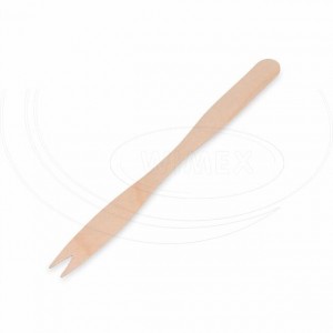 Vidlička svačinová dlouhá ze dřeva 14 cm [500 ks] 