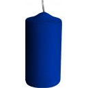 Svíčka válcová tm.modrá 40 x 80 mm  [4 ks]