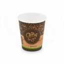 Papírový kelímek "Coffee to go" 280 ml, M (Ø 80 mm) [50 ks]