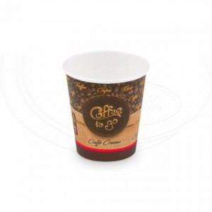 Papírový kelímek "Coffee to go" 200 ml, S (Ø 73 mm) [50 ks]