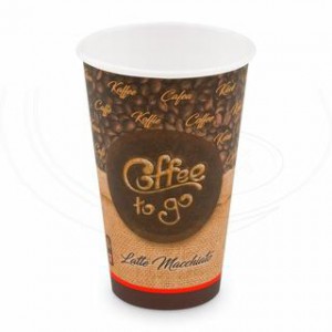 Papírový kelímek "Coffee to go" 510 ml, XL (Ø 90 mm) [1 ks]