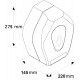 Zásobník na toaletní papír MERIDA TOP GIGANT