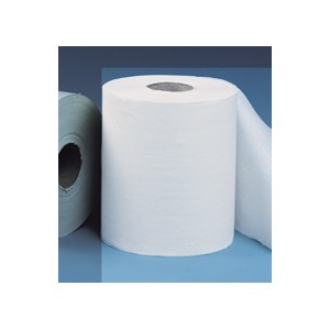 Papírové ručníky v rolích MINI - BÍLÉ, 116m - 1 role