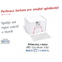 Přířez čirý (PP) 12 x 18 cm `1/32` v boxu [8000 ks] )92212)