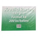 Karton kreslicí bílý A4 180 g / 200 listů