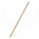 Slámky papírové JUMBO natural 25 cm, Ø 8 mm [100 ks]