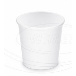Papírový kelímek bílý 110 ml, XS (Ø 62 mm) [1 ks] 