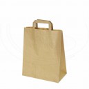 Papírová taška 26+14 x 32 cm hnědá [50 ks]