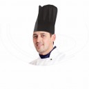 Kuchařská čepice (PAP) černá 23cm [10 ks]