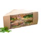 Papírový box EKO na sendvič 130x130x60 mm hnědý s okénkem [50 ks]