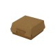 Hamburger box / krabička EKO na hamburger 115x115x60 mm kraft [50 ks]