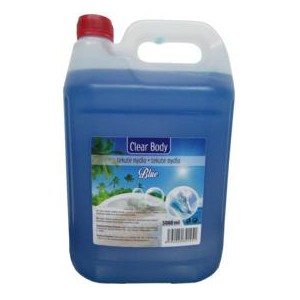 Tekuté mýdlo 5L Clear Body Natural/Blue 