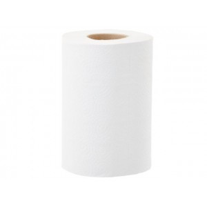 Papírové ručníky v rolích OPTIMUM MINI, 2 vrstvé, bílé, (1role) ROB205