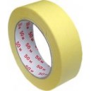 Lepící páska krepová žlutá 50 m x 30 mm 1 ks