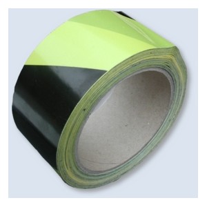 Lepicí páska žluto-černá 66 m x 50 mm [1 ks]