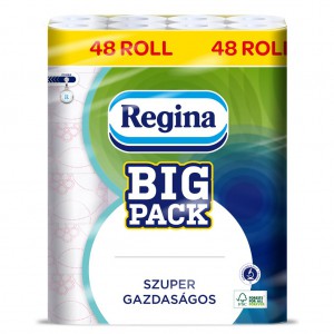 Toaletní papír Regina Big Pack,  2-vrstvý-/ 48 rolí