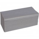 Papírové ručníky skládané ZZ natural (šedý) 25 x 23 cm  [5000 ks]