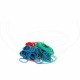 Gumičky mix slabé (1 mm Ø 2,4,6 cm) 50g