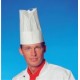 Kuchařské čepice z papíru vysoké bílé 24 cm 10 ks
