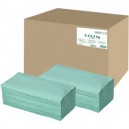 Papírové ručníky skládané ZZ zelené 25 x 23 cm  [5000 ks]