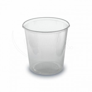 Miska plastová kulatá průhledná 5400 ml (PP) [1 ks]