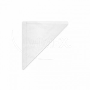 Papírový kornout (FSC Mix) bílý 17 x 17 cm `100g` vázaný [1000 ks]