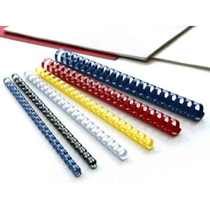Plastový hřbet 10mm barevný 1ks