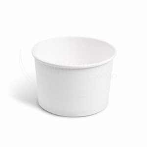 Papírová miska (PAP/PE) bílá Ø110mm 475ml [50 ks]