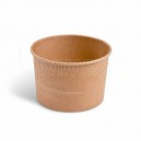 Papírová miska (PAP/PE) kraft Ø110mm 475ml [50 ks]