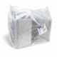 Miska (rPET) s víčkem hranatá průhledná 1500ml [50 ks]