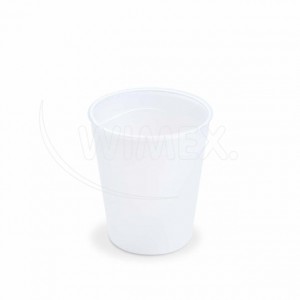 Kelímek (PP) opakovaně použitelný průhledný Ø80mm 0,2L [10 ks]