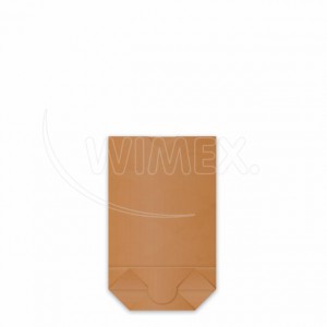 Papírový sáček s 112mm křížovým dnem kraft 28 x 45 cm `5kg` [500 ks]