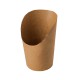 Papírový kornout EKO na hranolky 350 ml kraft/50ks