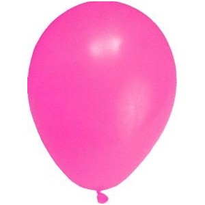 Nafukovací balónky růžové (M pr. 25 cm) 100 ks