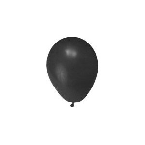 Nafukovací balónky černé (M pr. 25 cm) 100 ks