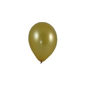 Nafukovací balónky zlaté (M pr. 25 cm) 100 ks