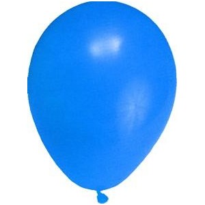 Nafukovací balónky tmavě modré  (M pr. 25 cm) 10 ks