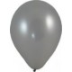 Nafukovací balónky stříbrné (M pr.25 cm) 100 ks