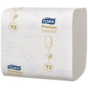 Tork Folded Premium extra jemný toaletní papír - skládaný (114276) / 252 útržků