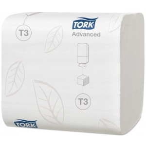 Tork Folded Advenced toaletní papír - skládaný (bílá) (114271)