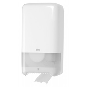 Tork Twin Mid-size zásobník na toaletní papír - kompaktní role automat (557500)