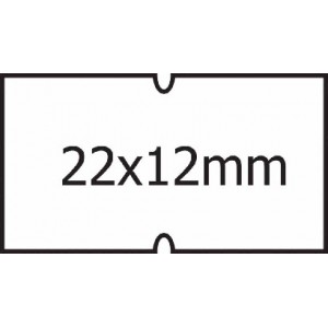 Etikety cenové 22x12 mm Cola-Ply bílé  