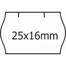 Etikety cenové 25x16 mm Contact bílé  