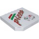Krabice na pizzu z vlnité lep. 24x24x3 cm [100 ks]