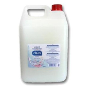 Tekuté mýdlo Riva Soft krémové bílé, 5 litrů (1 ks)