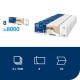 Tork Xpressnap® extra jemné ubrousky  21,6 x 16,5 cm, do zásobníku (1000ks)  (15850)