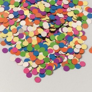 Konfety papírové, barevný mix 100 g [1 bal]