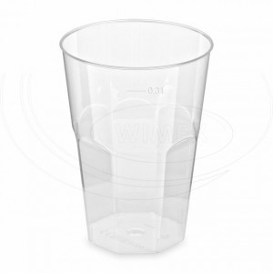 Kelímek krystal (PS) Koktejl Ø80mm 0,3L [30 ks]